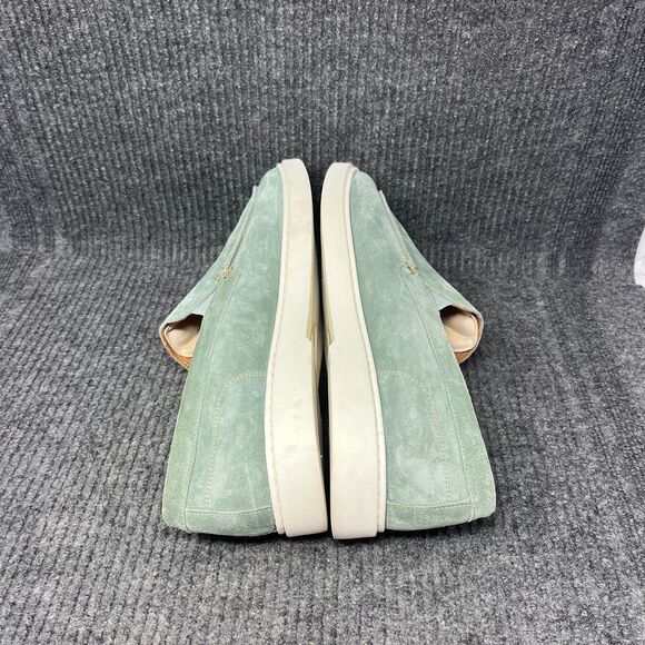 Allen Edmonds Hayes Slip-On Loafer Sage Green Suede Casual Shoes Mens 13 D - Picture 5 of 10